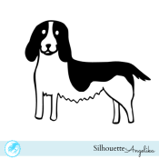 English-springer-spaniel-dog-silhouette-studio-cut-file