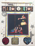 The Marionettes Scrapbook Layout