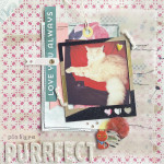 Picture Purrfect Scrapbook Layout