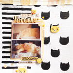 Love You Forever Scrapbook Layout ARTastic DT